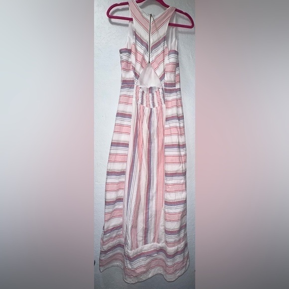 Japna Women's Sleeveless Striped Maxi Dress - Picture 5 of 8